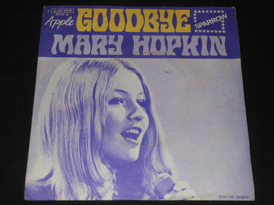 MARY HOPKIN   SP 45T 7"   GOODBYE / SPARROW   FRENCH