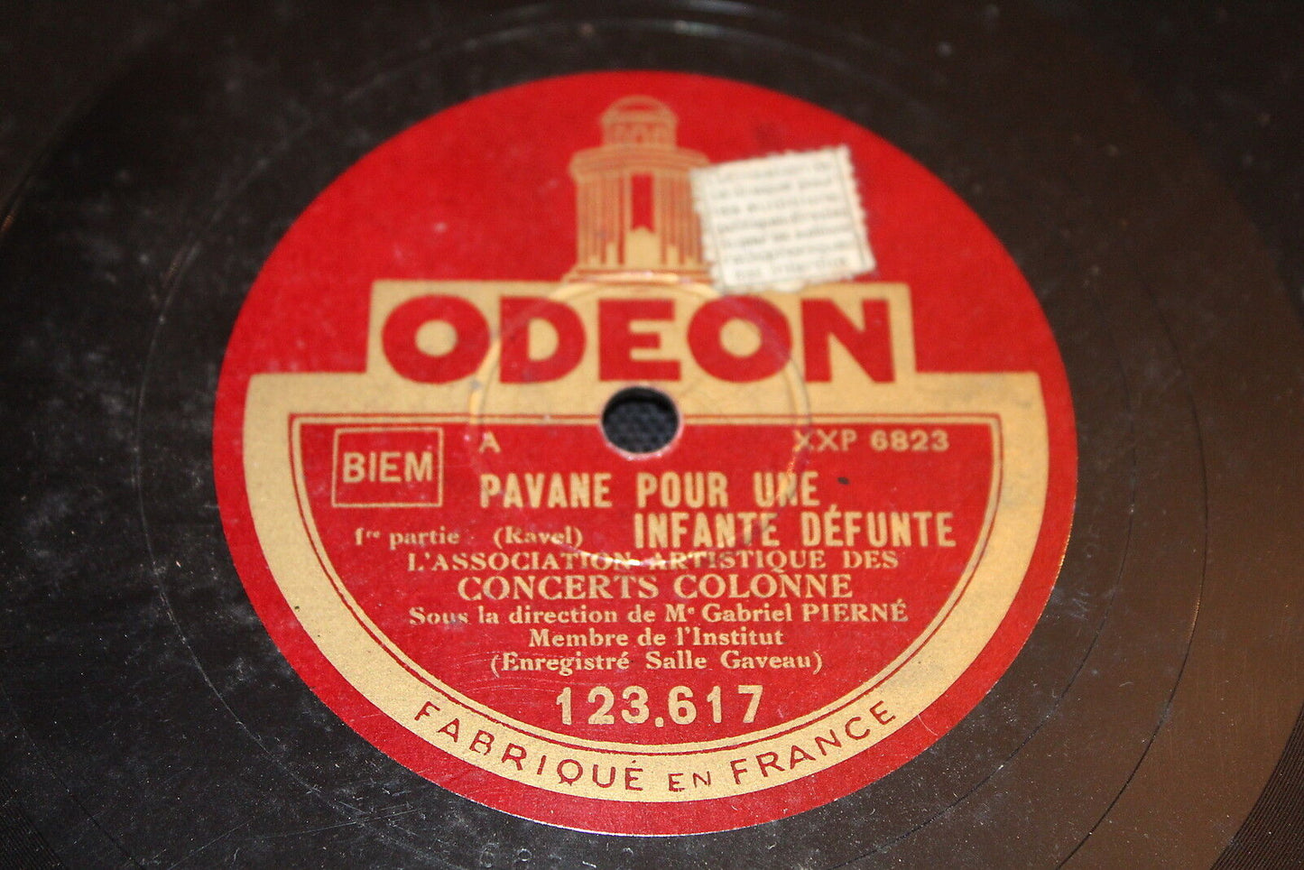 GABRIEL PIERNE LOT OF 2 78T ODEON