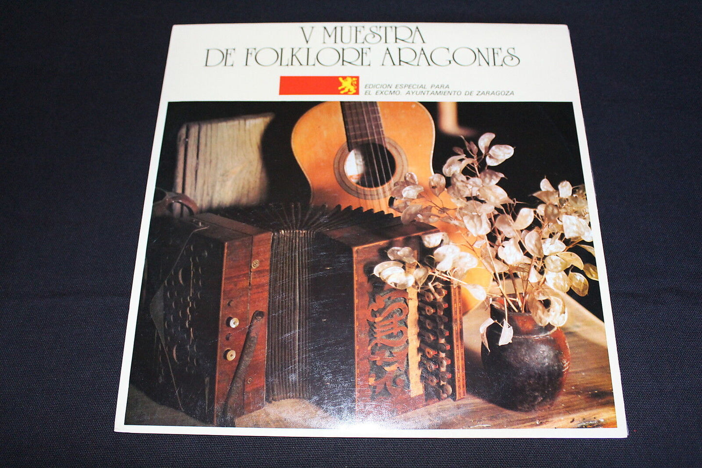 V MUESTRA DE FOLKLORE ARAGONES LP 33T 12" SPAIN 1985