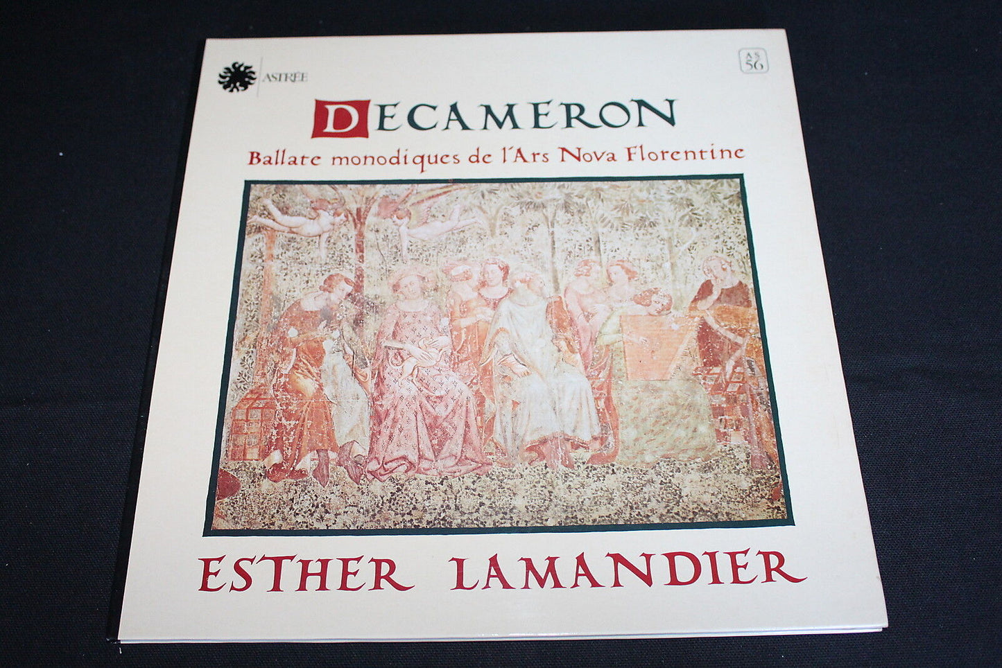 ESTHER LAMANDIER LP 33T 12" DECAMERON ASTREE AS 56
