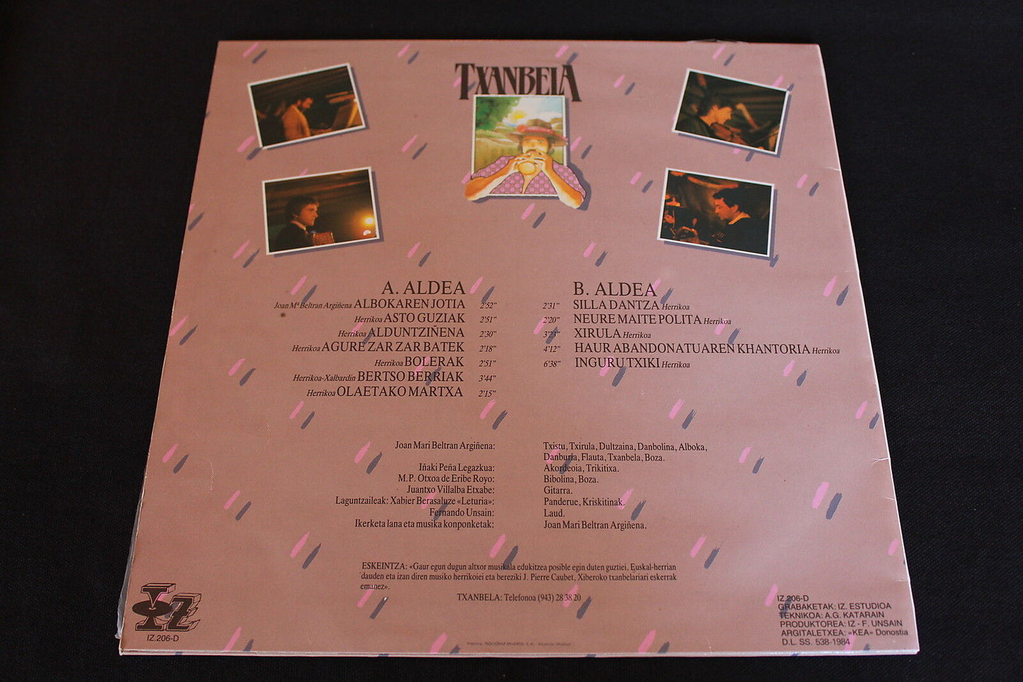 TXANBELA LP 33T 12" 1984 SPAIN
