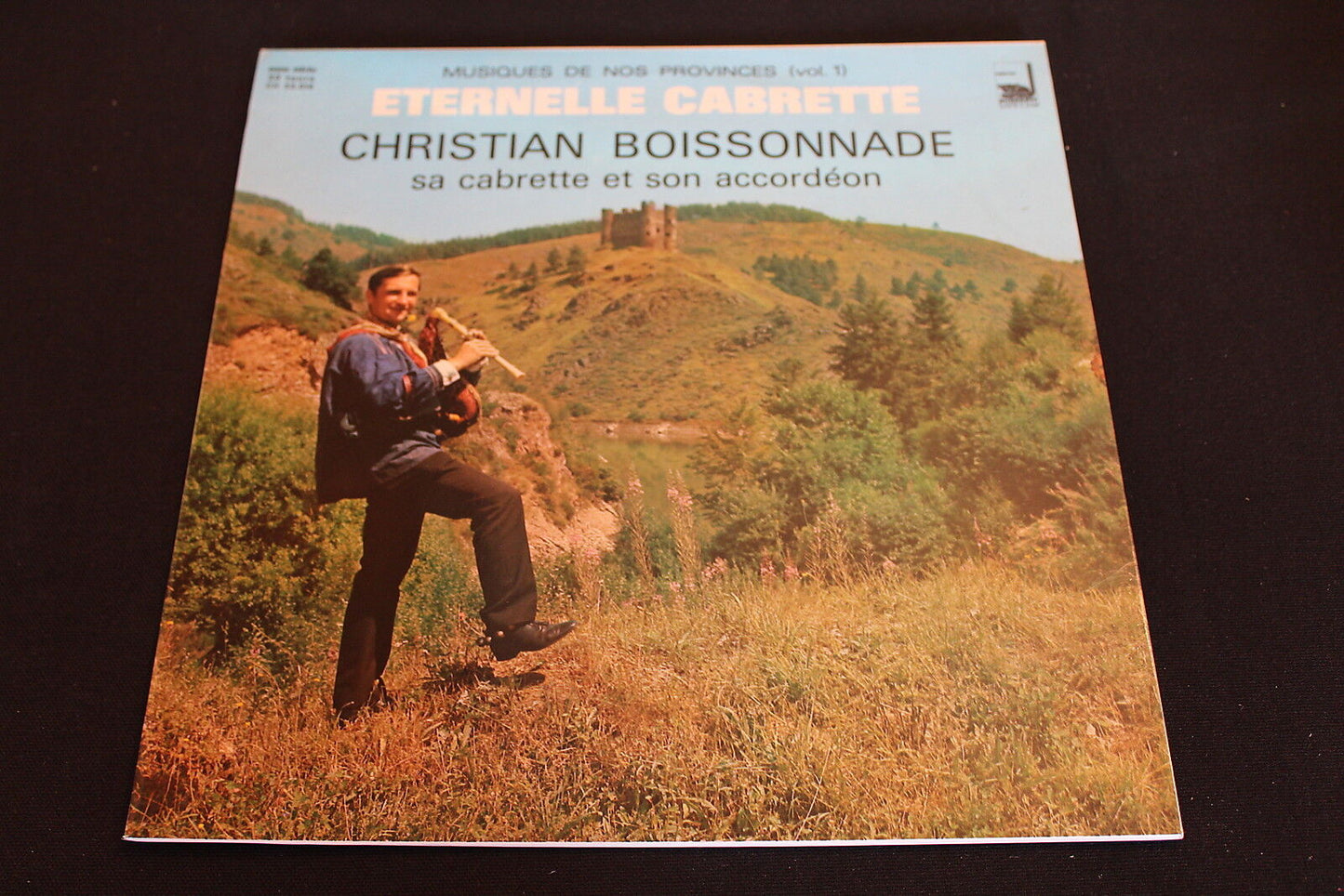 CHRISTIAN BOISSONNADE sa cabrette et son accordéon ETERNELLE CABRETTE LP 33T 12"