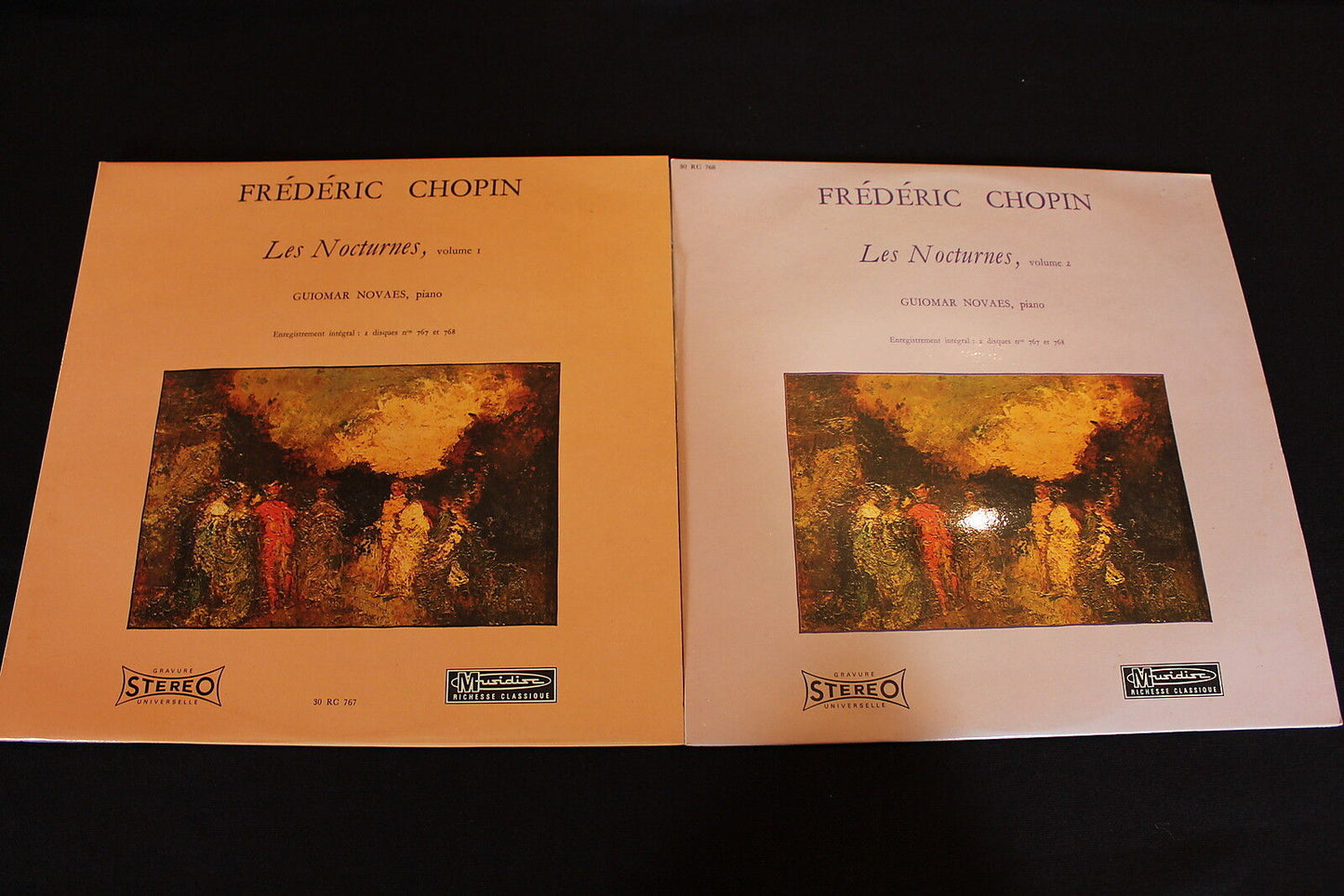 CHOPIN LOT OF 9 LP 33T 12" MUSIDISC
