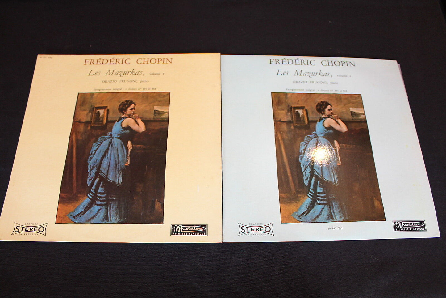 CHOPIN LOT OF 9 LP 33T 12" MUSIDISC