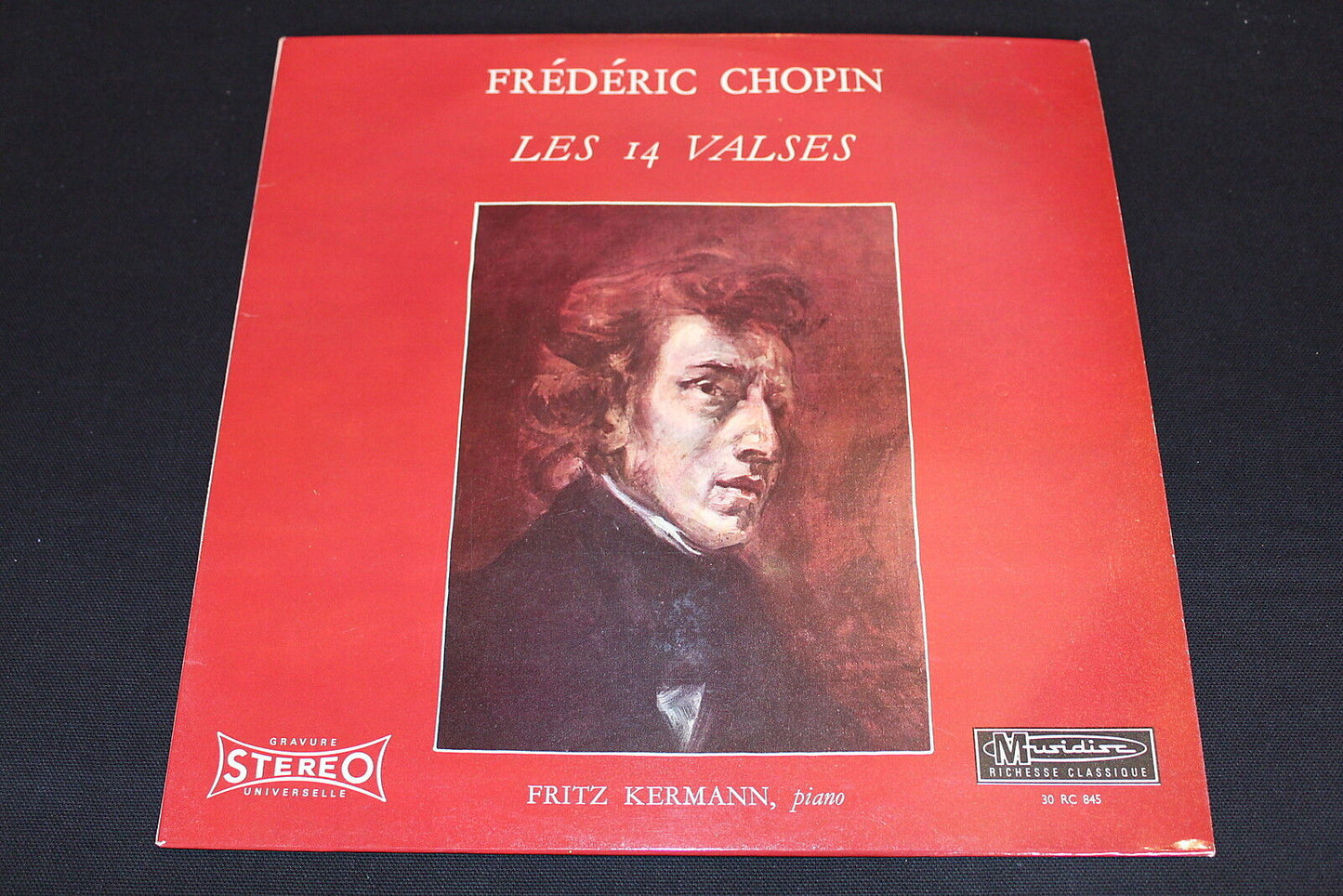 CHOPIN LOT OF 9 LP 33T 12" MUSIDISC