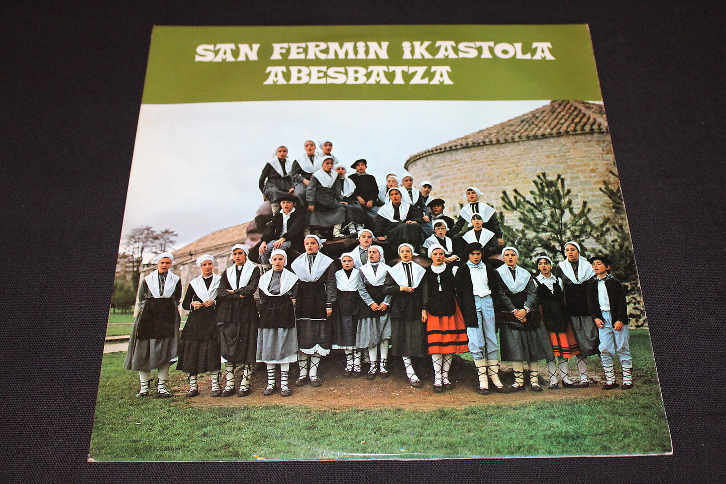 SAN FERMIN IKASTOLA ABESBATZA LP 33T 12" ELKAR ELK 38 FOLK BASQUE