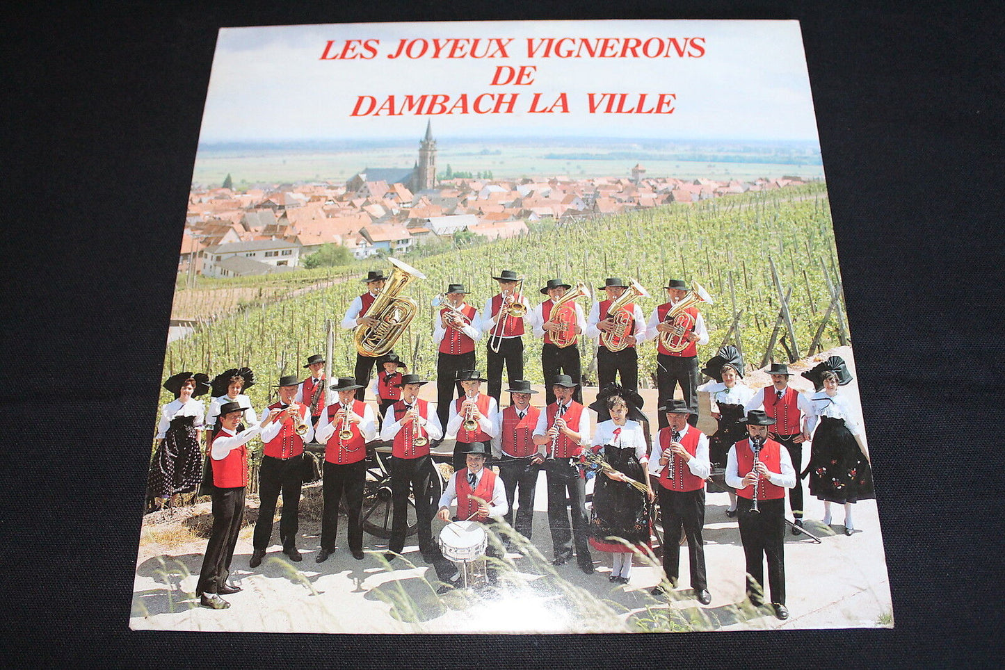 LES JOYEUX VIGNERONS DE DAMBACH LA VILLE RARE LP 33T 12" OM 67061