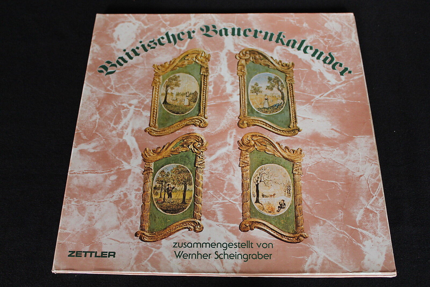 BAIRISCHER BAUERNKALENDER WERNHER SCHEINGRABER ZETTLER LP 33T 12"