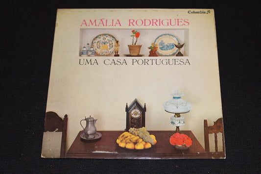 AMALIA RODRIGUES   EP 45T 7"   UMA CASA PORTUGUESA   COLUMBIA   SLEG 5006