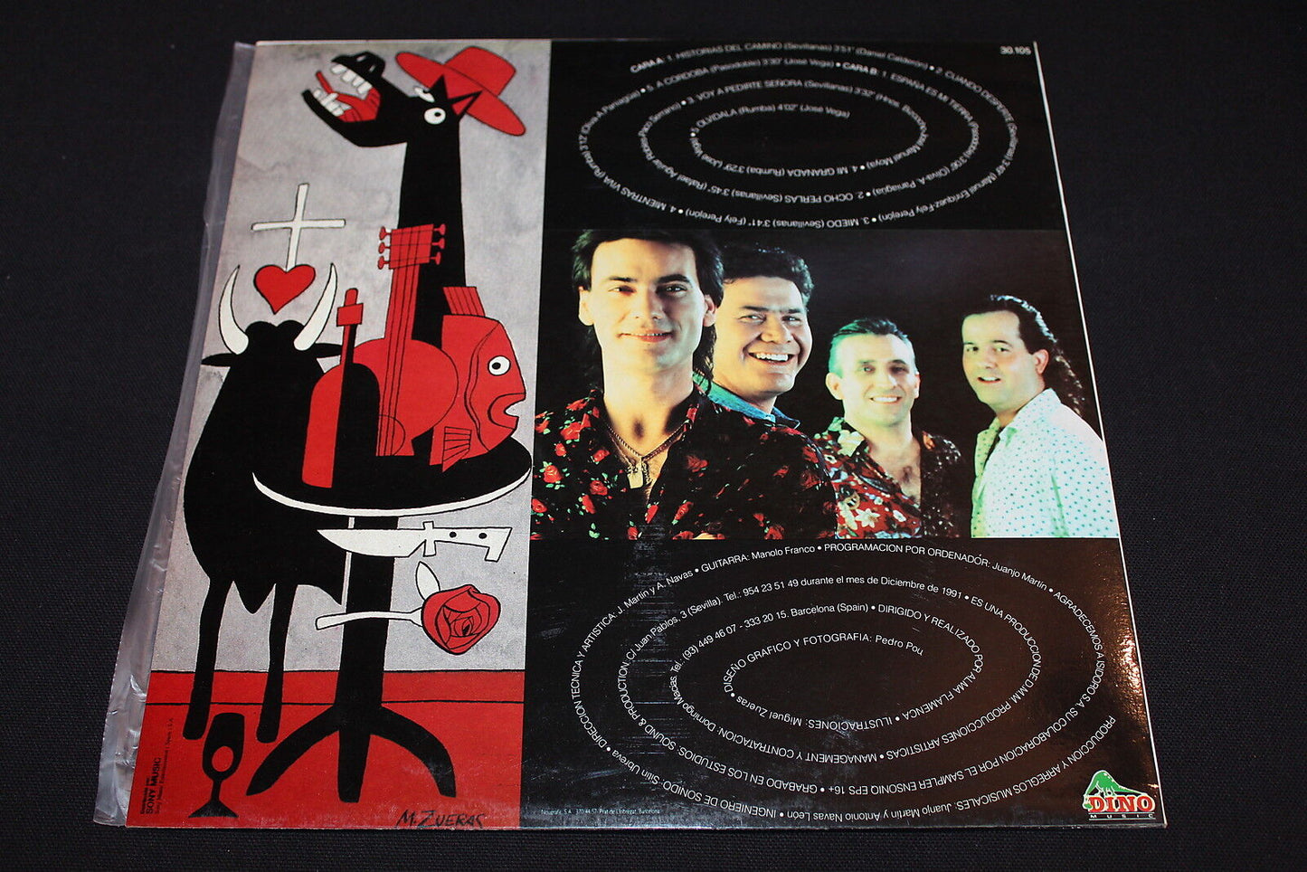 ALMA FLAMENCA CON ALMA Y CORAZON 1992 SPAIN LP 33T 12"
