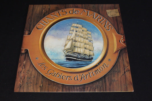 LES GABIERS D'ARTIMON   CHANTS DE MARINS   ARFOLK SB 404   LP 33T 12"