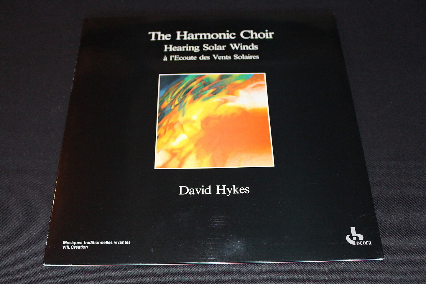 DAVID HYKES THE HARMONIC CHOIR OCORA 558607 1983 LP 33T 12"