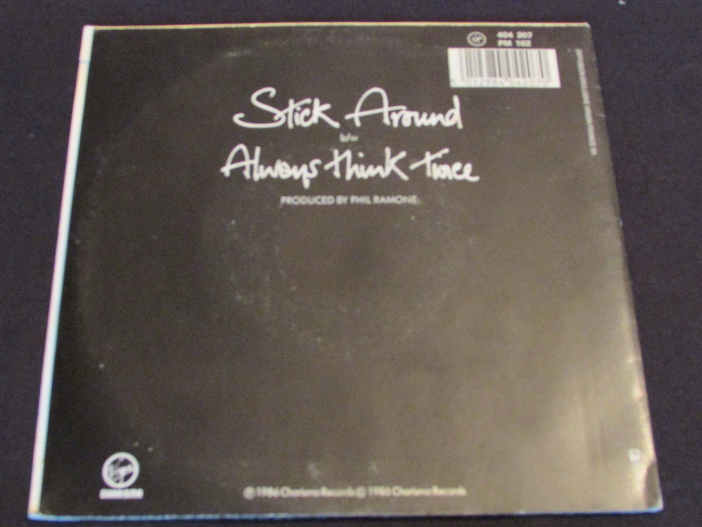 JULIAN LENNON SP 45T 7" STICK AROUND 1986