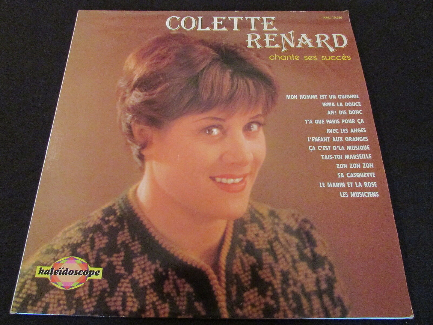 COLETTE RENARD CHANTE SES SUCCES KALEIDOSCOPE KAL 19016 LP 33T 12"