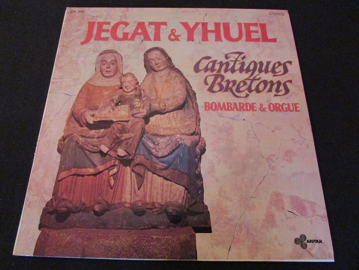 JEGAT & IHUEL BOMBARDE ET ORGUE LOT 3 x LP 33T 12"