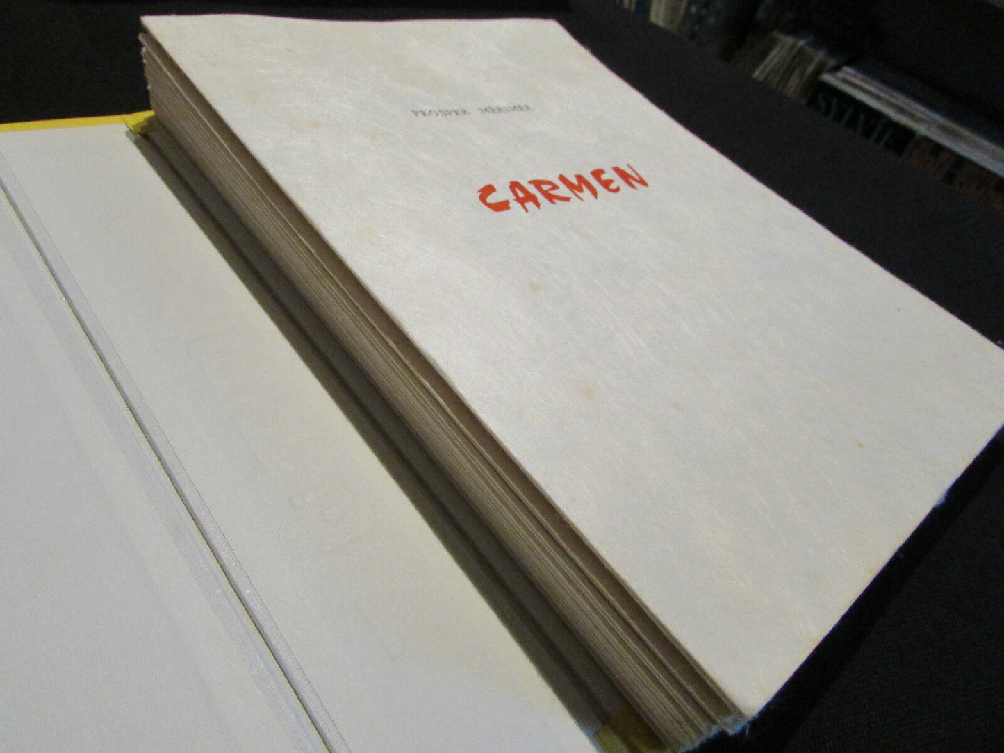 CARMEN PROSPER MERIMEE CHASTANIER 1965