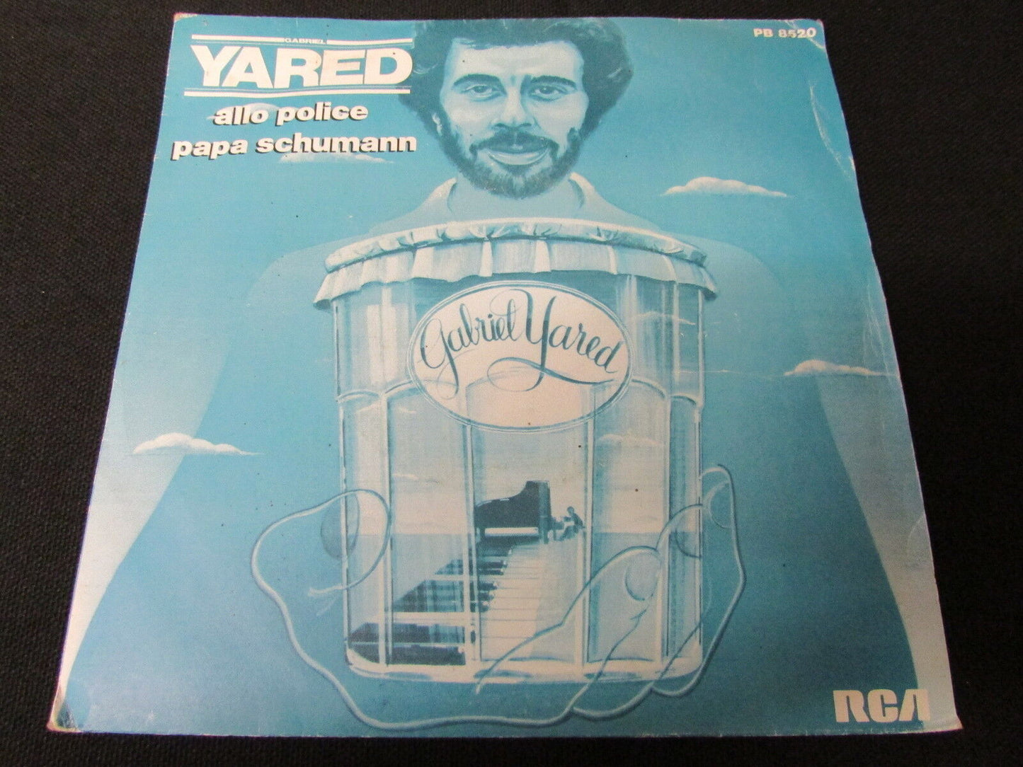 GABRIEL YARED SP 45T 7" ALLO POLICE 1980
