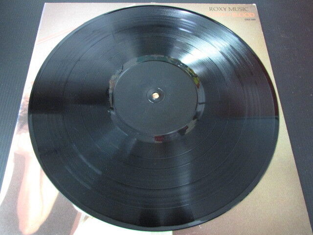 ROXY MUSIC FLESH + BLOOD LP 33T 12" BLACK / WHITE LABEL ! 1980