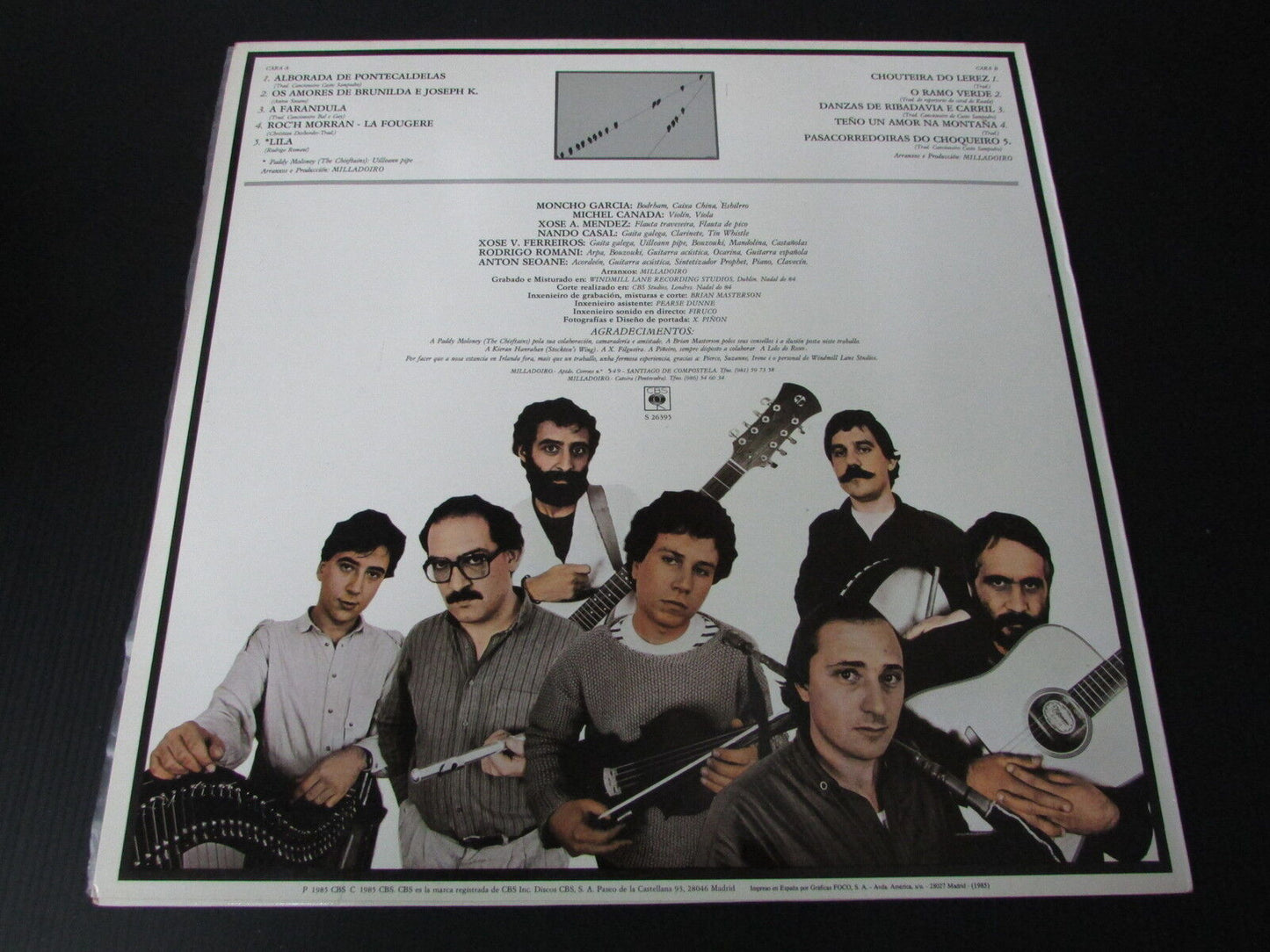 MILLADOIRO SOLFAFRIA 1985 LP 33R 12"