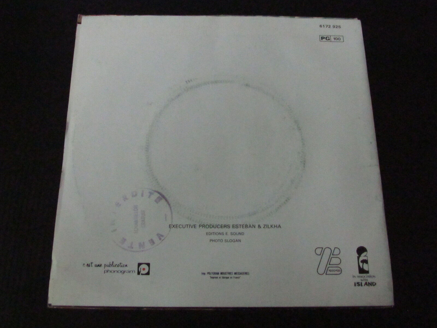 GARCONS SP 45T 7" RE-BOP ELECTRONIC 1979 ISLAND 6172925