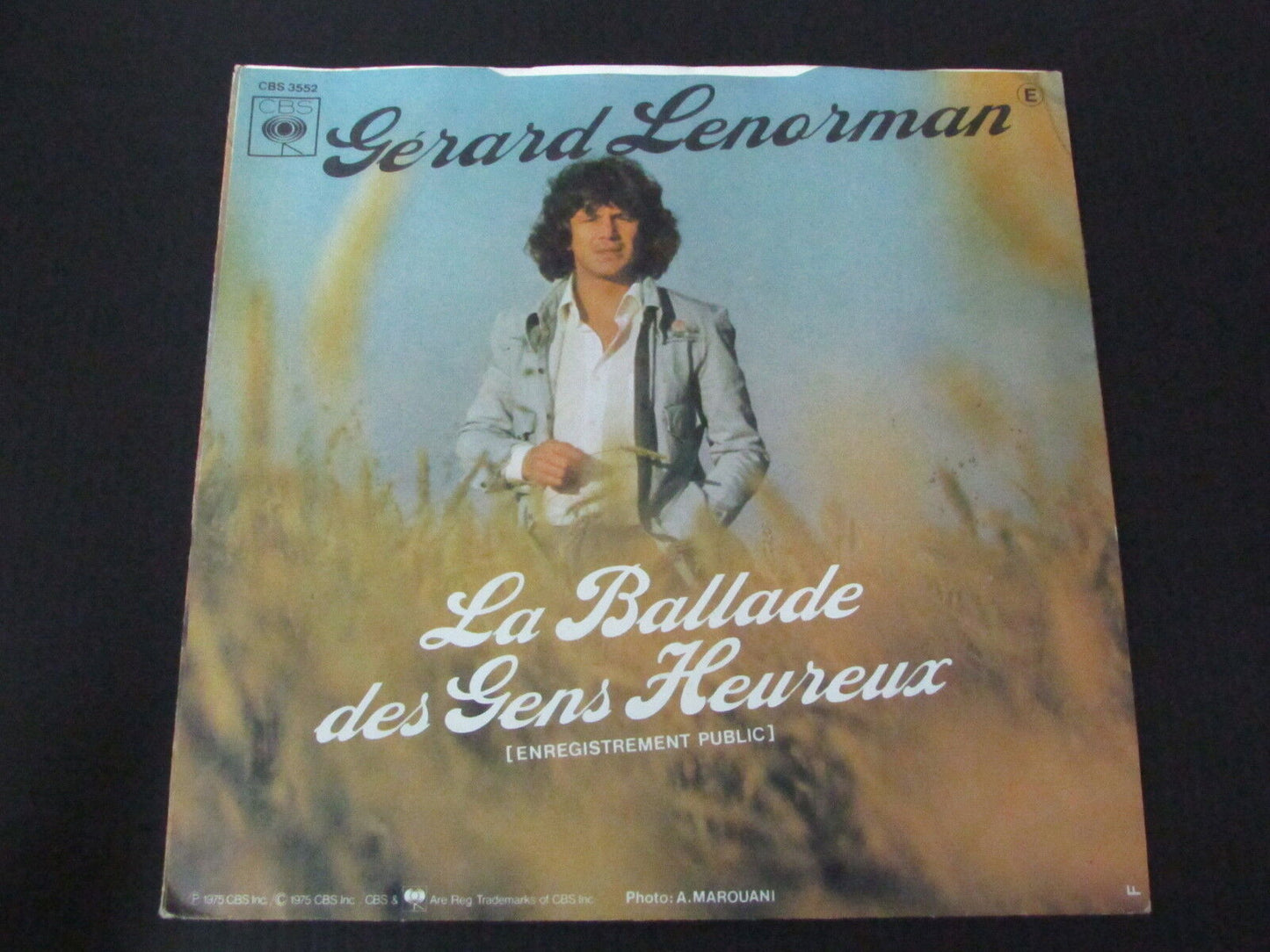 GERARD LENORMAN SP 45T 7" LE FUNAMBULE 1975