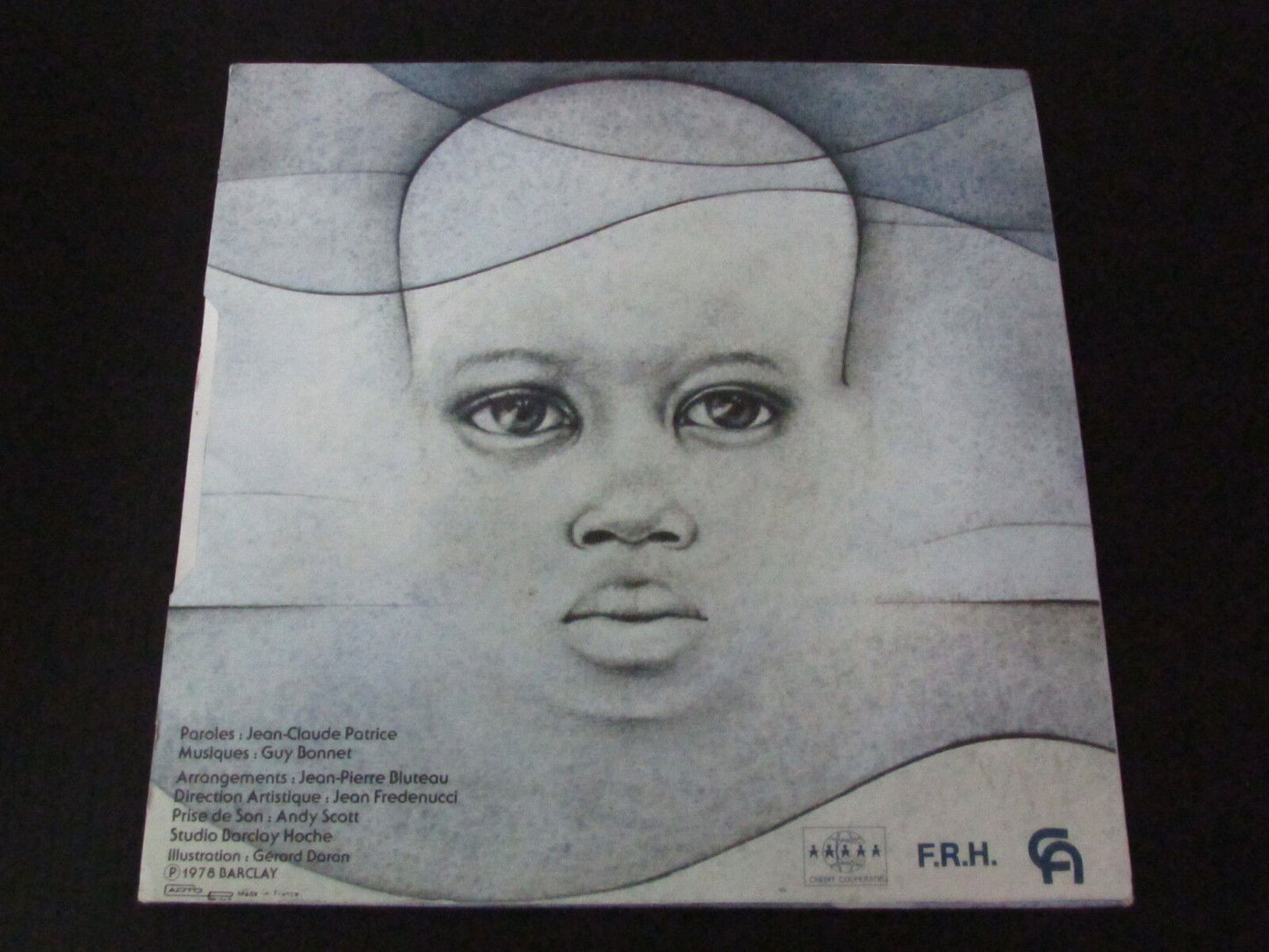 NICOLE RIEU SP 45T 7" SAHEL VIVANT BARCLAY HS 73 1978