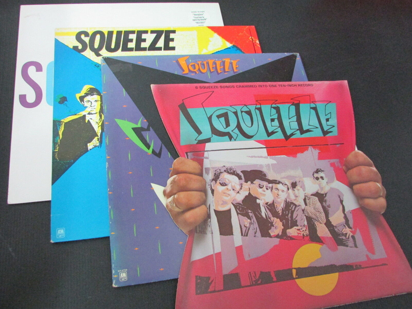 SQUEEZE LOT 4 x LP 33T 12"