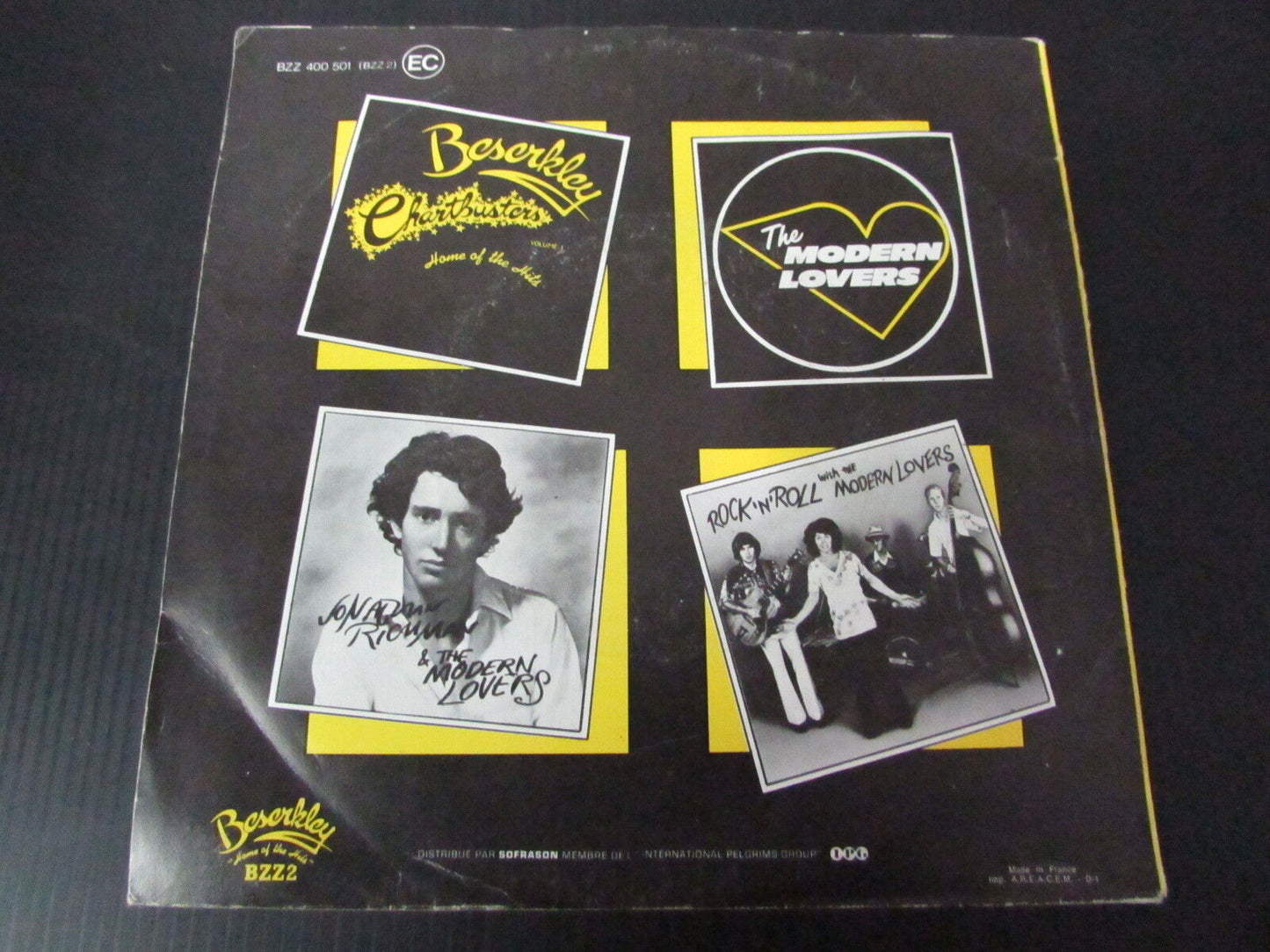 JONATHAN RICHMAN & THE MODERN LOVERS   SP 45T 7"   EGYPTIAN REGGAE   1977