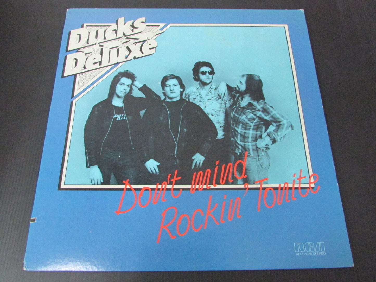 DUCKS DELUXE LP 33T 12" DON'T MIND ROCKIN' TONITE 1978 USA