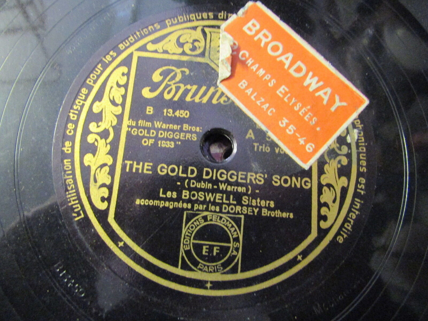 GUY & CARMEN LOMBARDO BOSWELL SISTERS 78T BRUNSWICK 500271
