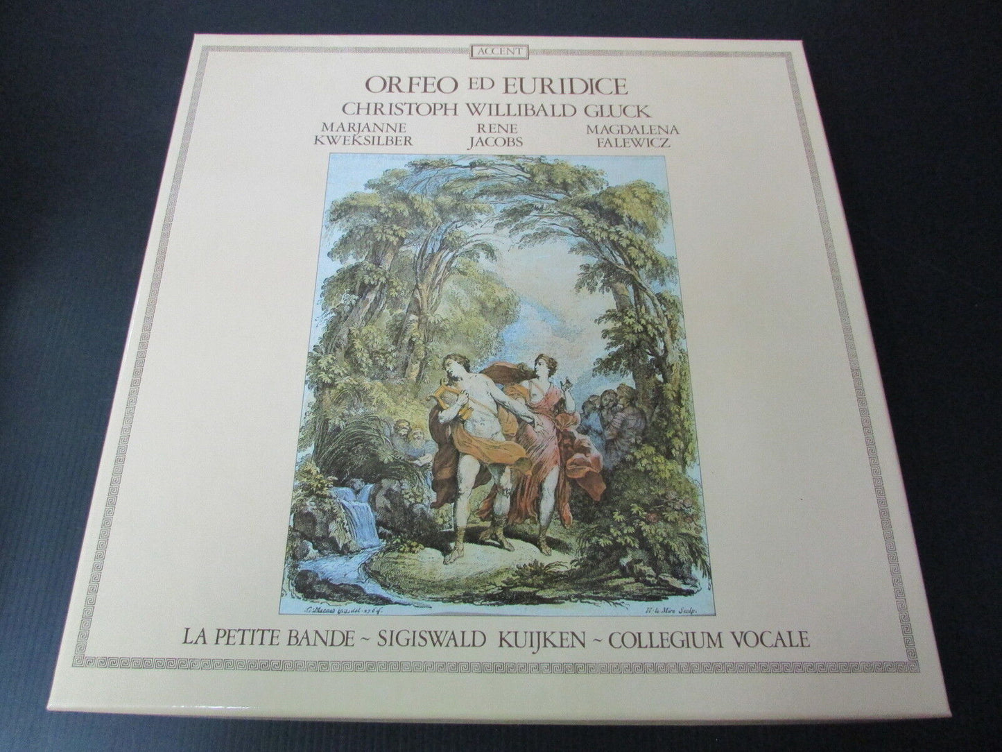 ORFEO ED EURIDICE ACCENT BOX 2 x LP 33T 12"