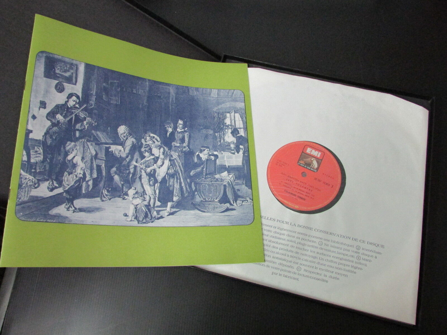 JEAN-BERNARD POMMIER J.S. BACH 7 TOCCATAS POUR CLAVIER BOX 2 x LP 33T 12"
