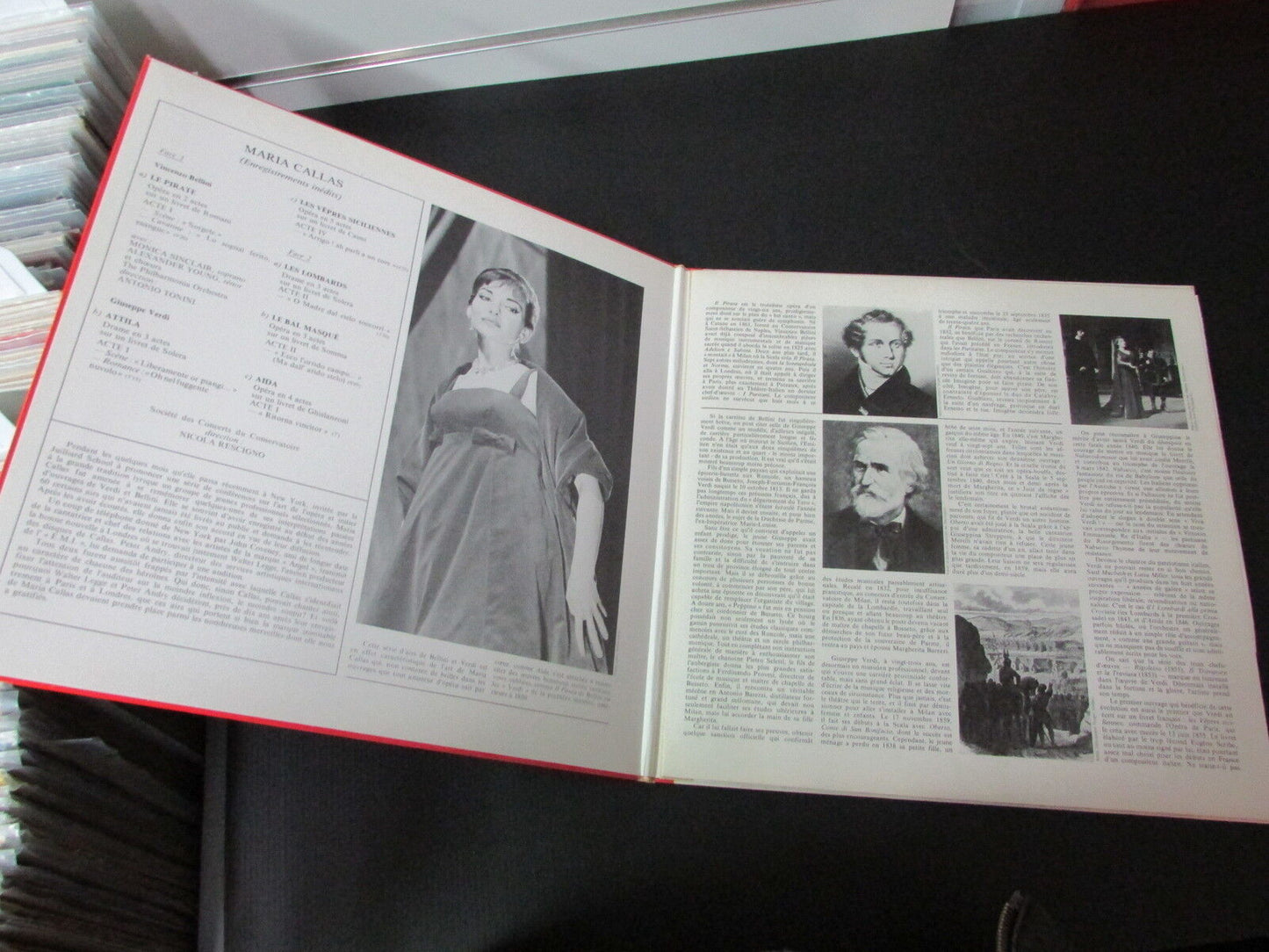 MARIA CALLAS BOX 4 LP + LOT 3 LP