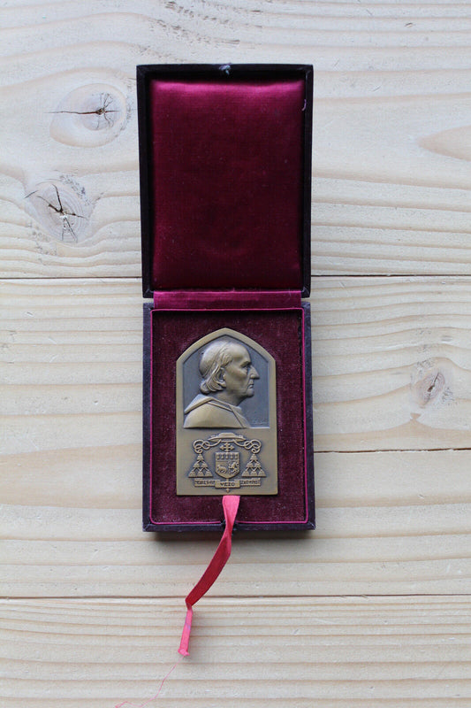 Ancienne Médaille Bronze Bazin ADOLPHE DUPARC Bretagne Quimper 1933