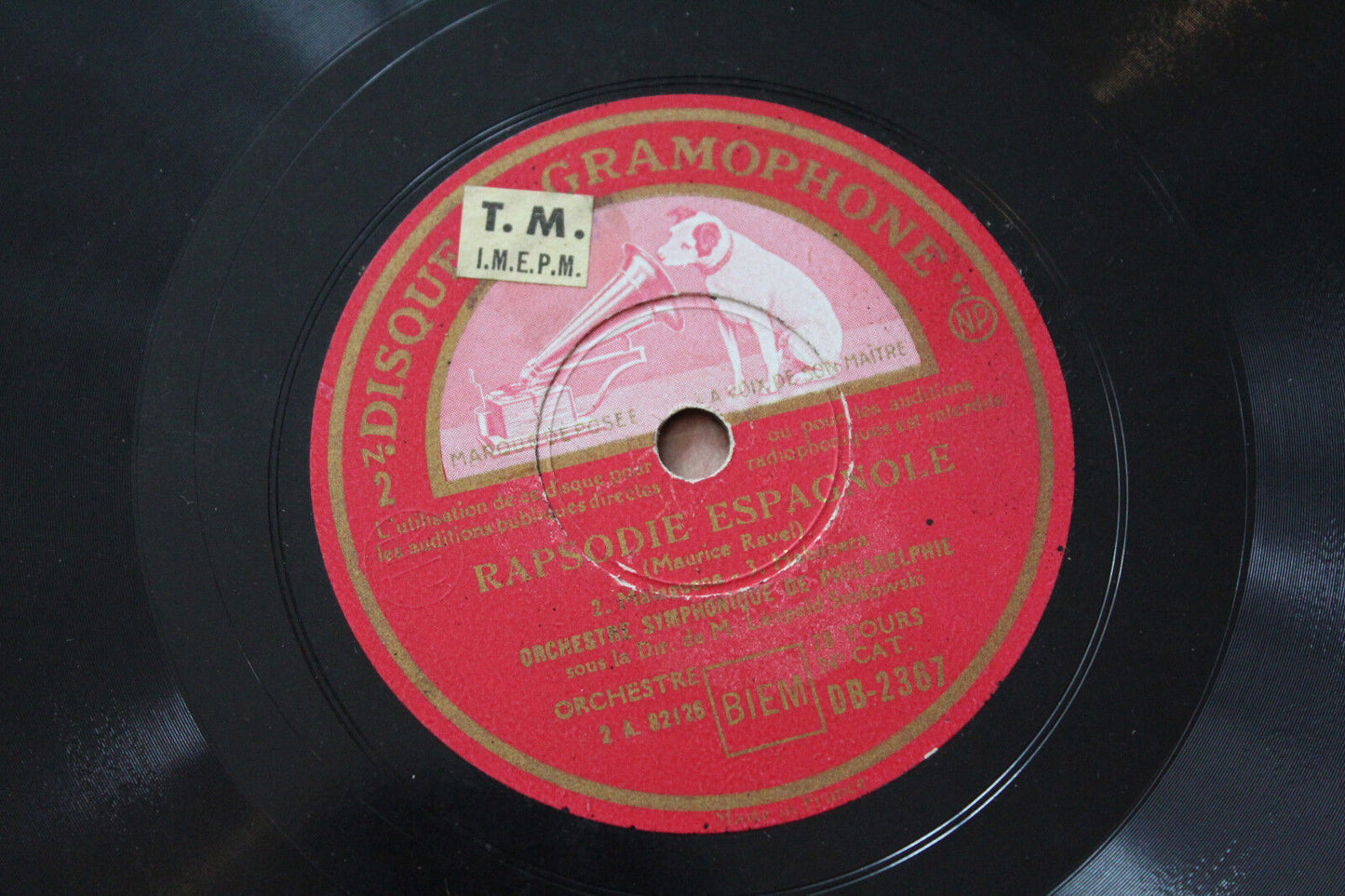 LEOPOLD STOKOWSKY LOT 6 x 78T CLASSICAL