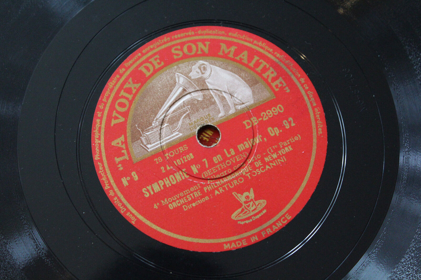 ARTURO TOSCANINI LOT 5 x 78T CLASSICAL