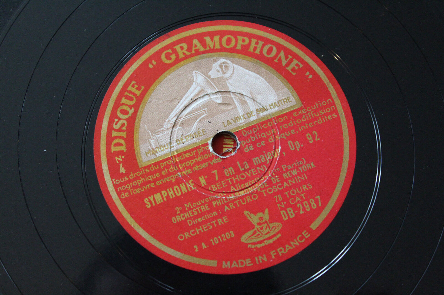 ARTURO TOSCANINI LOT 5 x 78T CLASSICAL