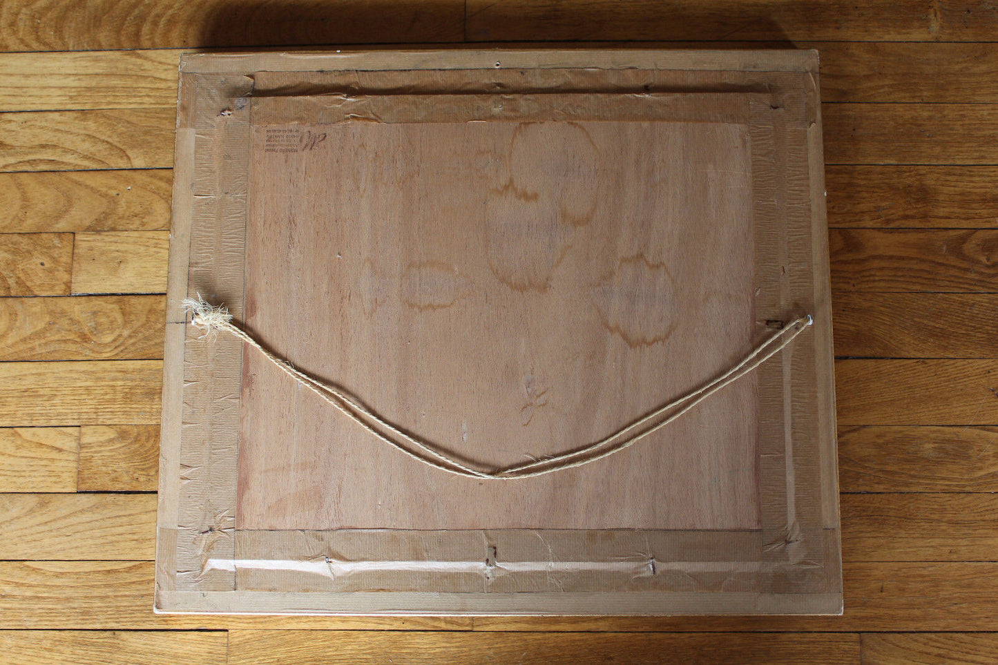 Antique framed and signed engraving GEO DORIS Mont Saint Michel