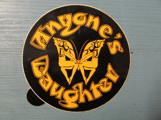 ANYONE'S DAUGHTER Vintage Sticker Prog Rock