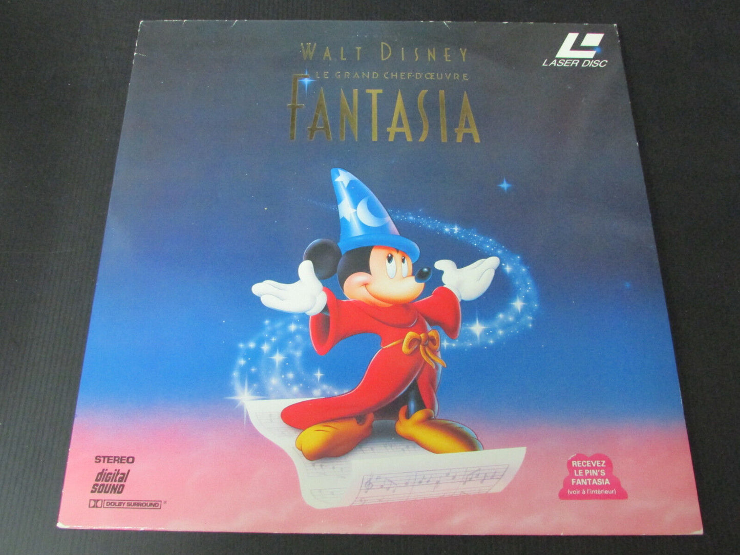 LOT LASERDISC DUTRONC FANTASIA MIDNIGHT EXPRESS LE LIVRE DE LA JUNGLE