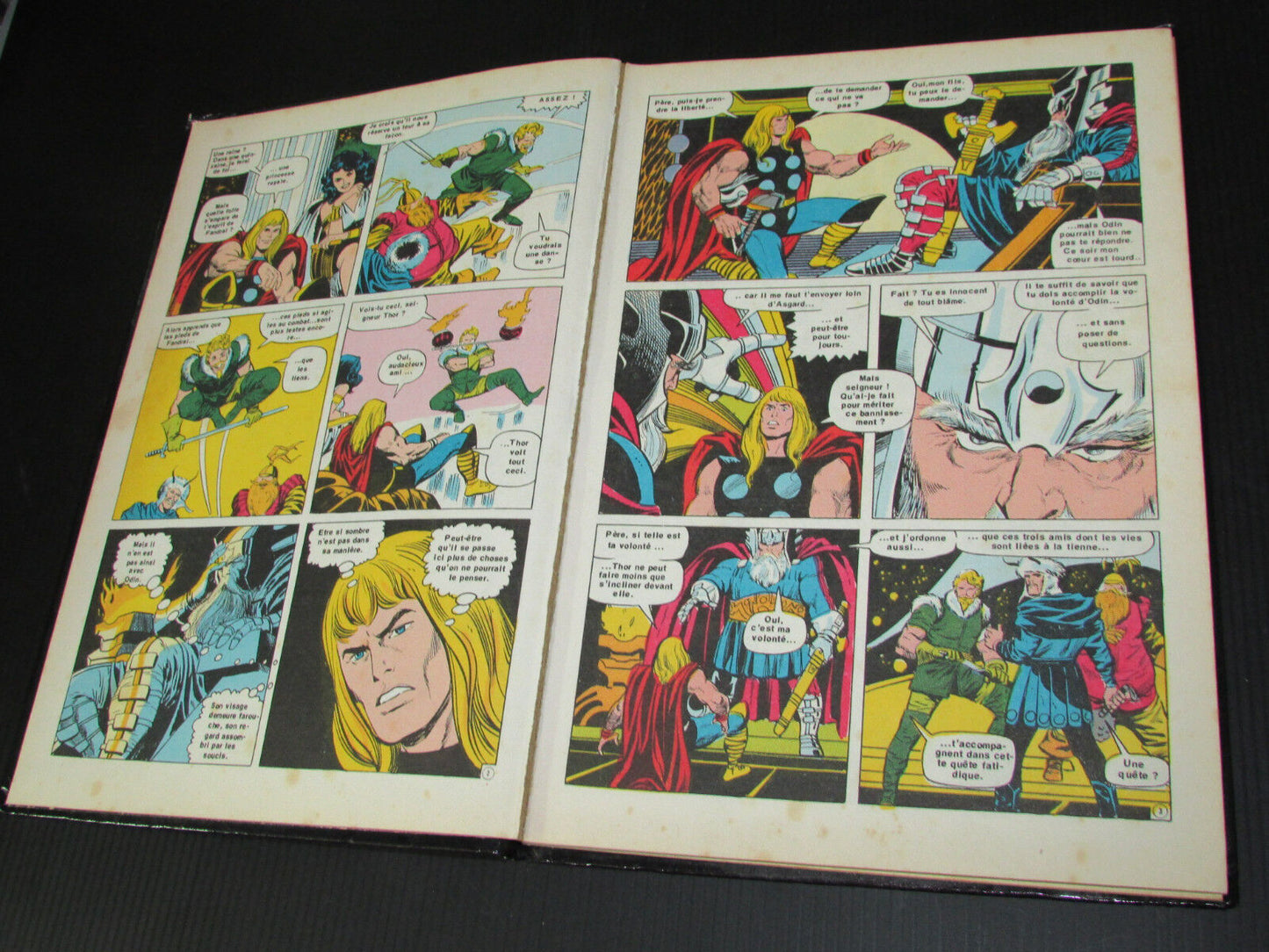 COMICS THOR LE FILS D'ODIN ARTIMA MARVEL AREDIT 1981 L'OMBRE DE MANGOG