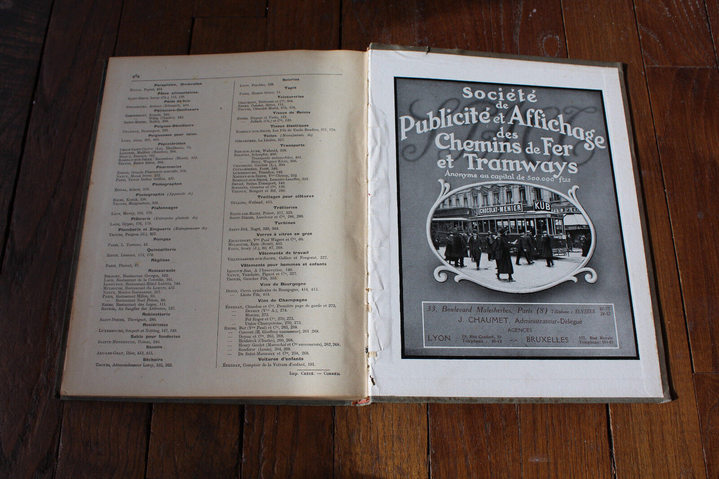 Guide Album Illustré Chemins de Fer de l'Est 17e Année 1923-1924