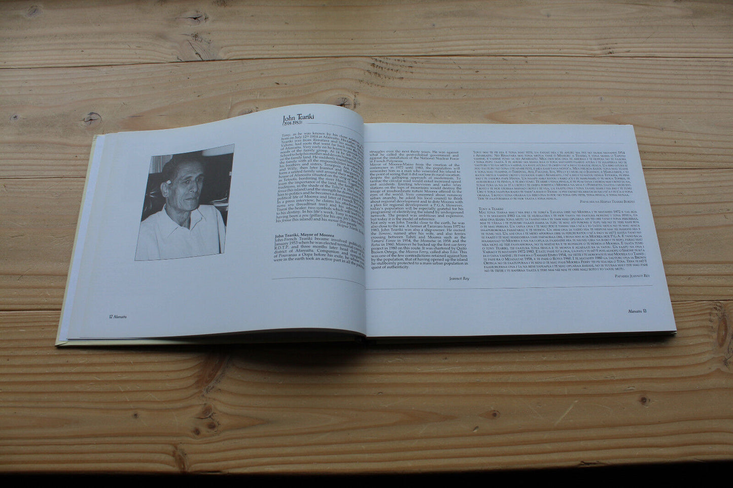 MOOREA OF YORE - MOOREA I TE MATAMUA - Editions Le Motu 2006