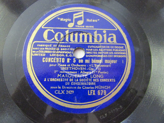LOT 5 x 78T 78 RPM MUSIQUE CLASSIQUE CLASSICAL