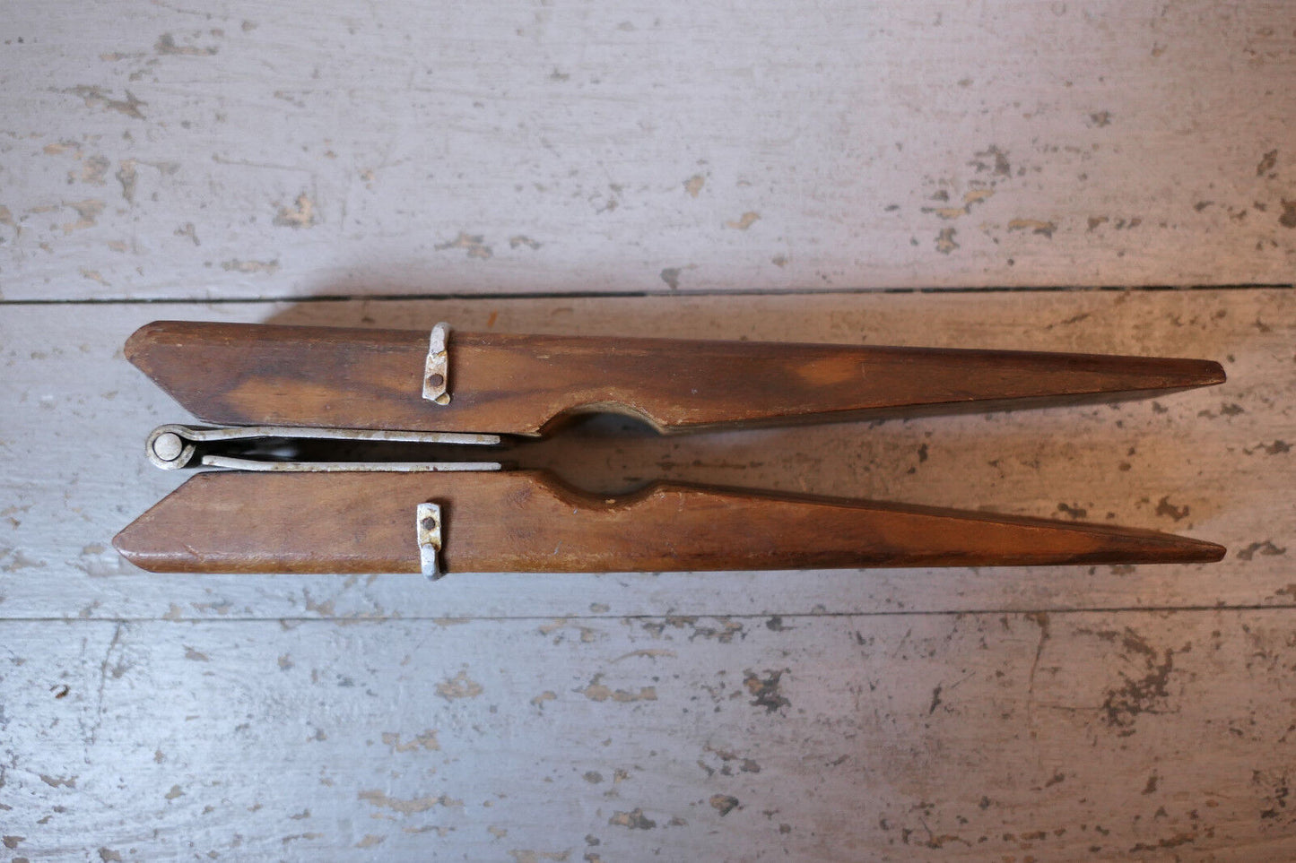 ANCIEN CASSE NOIX BOIS DECOR PINCE A LINGE NUTCRACKER ART POPULAIRE