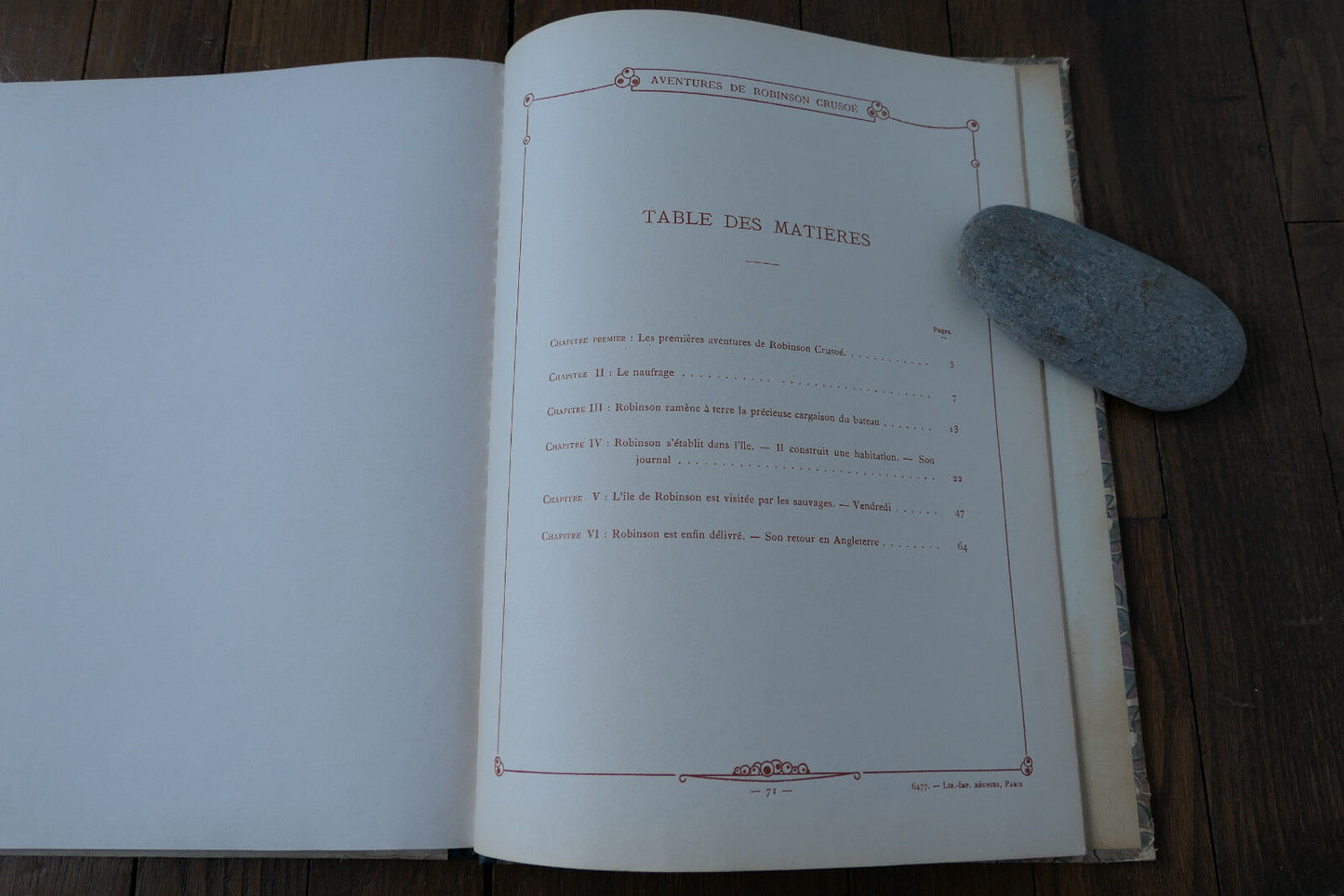 AVENTURES DE ROBINSON CRUSOE MARTINET CIRCA 1930