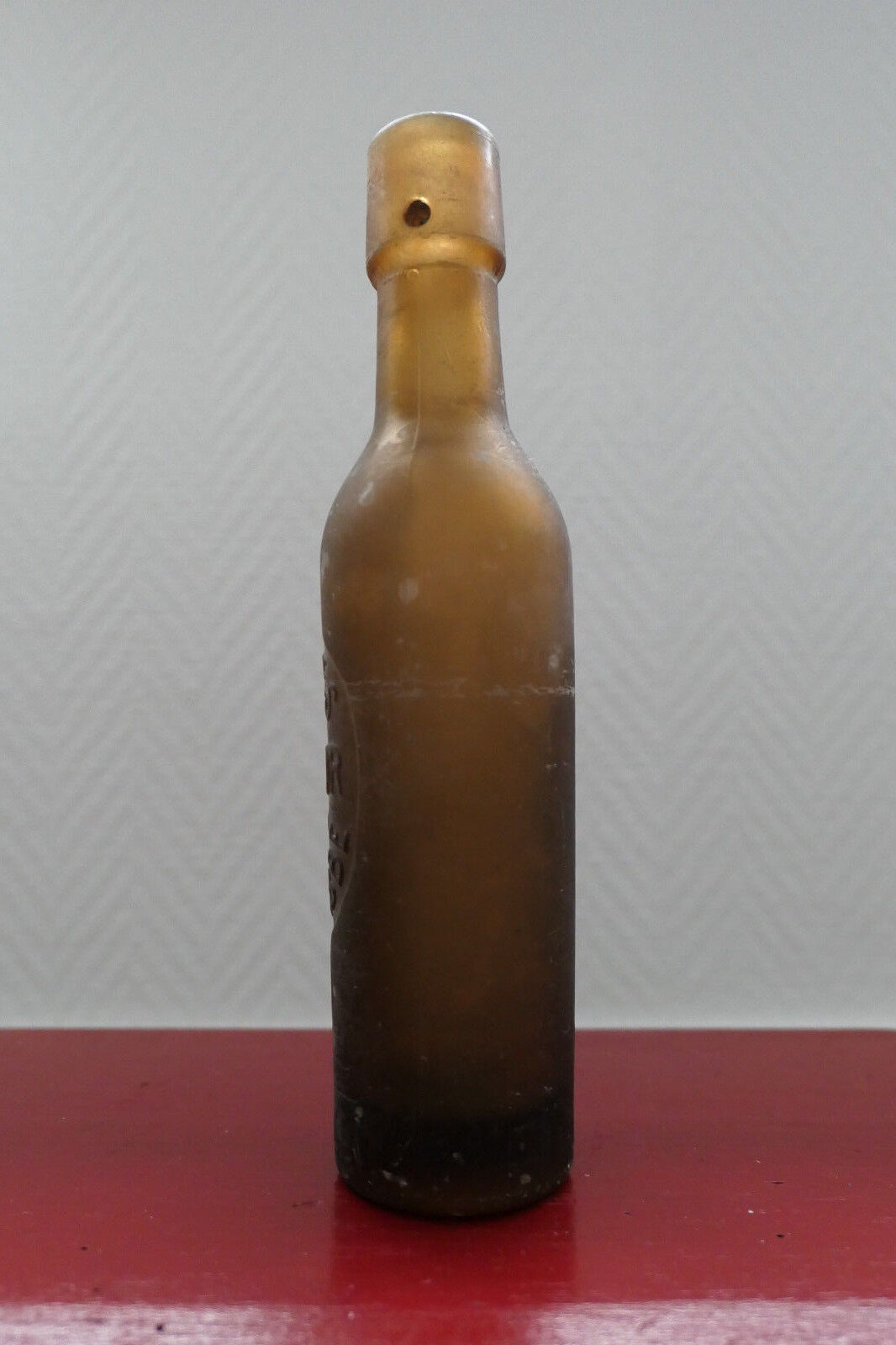 ANCIENNE BOUTEILLE VERRE BIERE 21CL SIGNOR PONT L'ABBE FINISTERE BRETAGNE