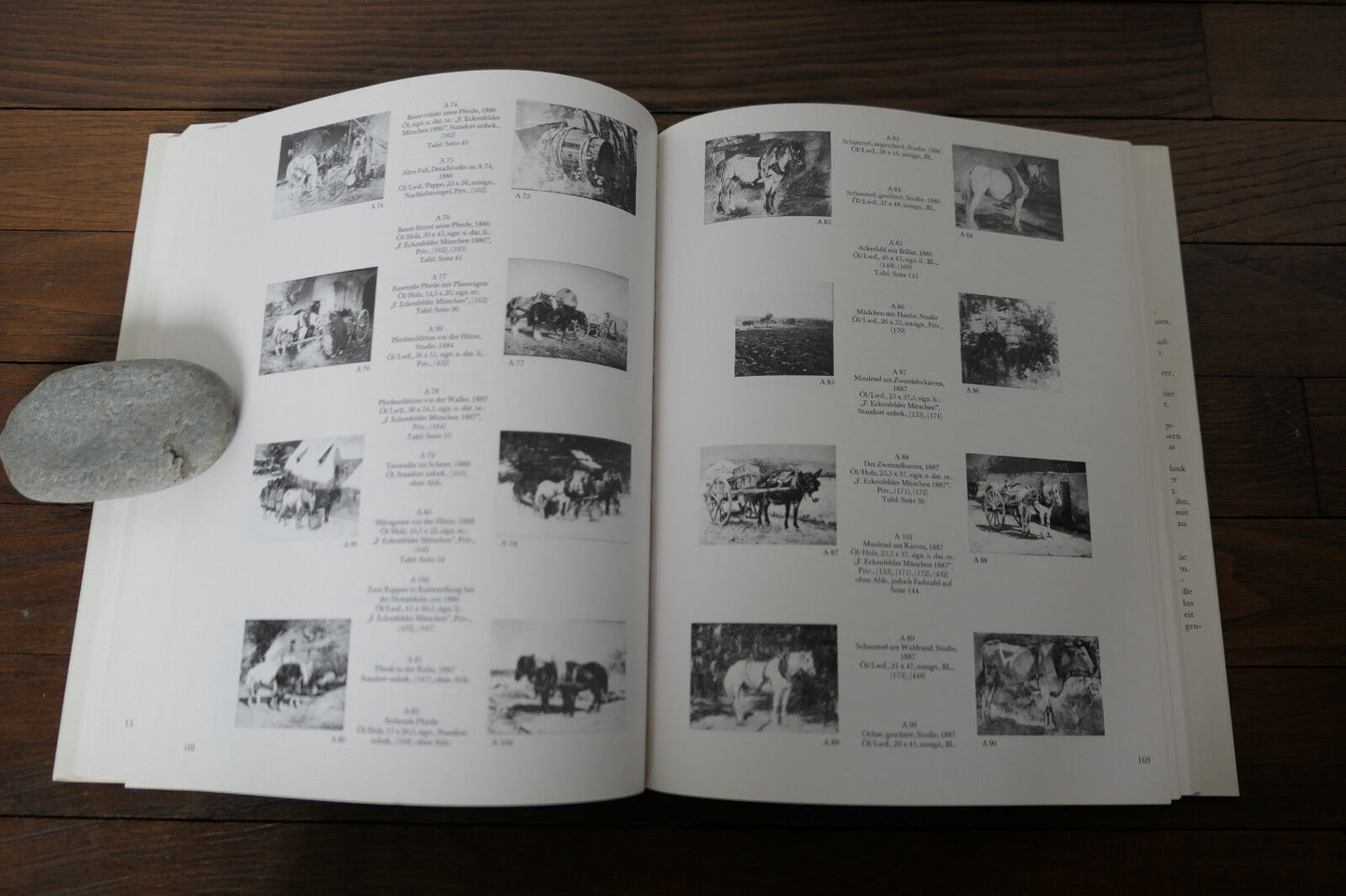 WALTER SCHNERRING DER MALER FRIEDRICH ECKENFELDER 1984 SIGNED