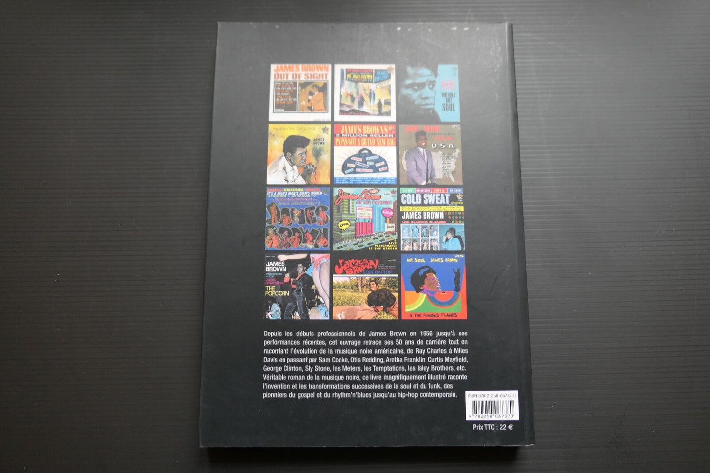 JAMES BROWN FLORENT MAZZOLENI HORS COLLECTION 2005 LIVRE MUSIQUE SOUL FUNK