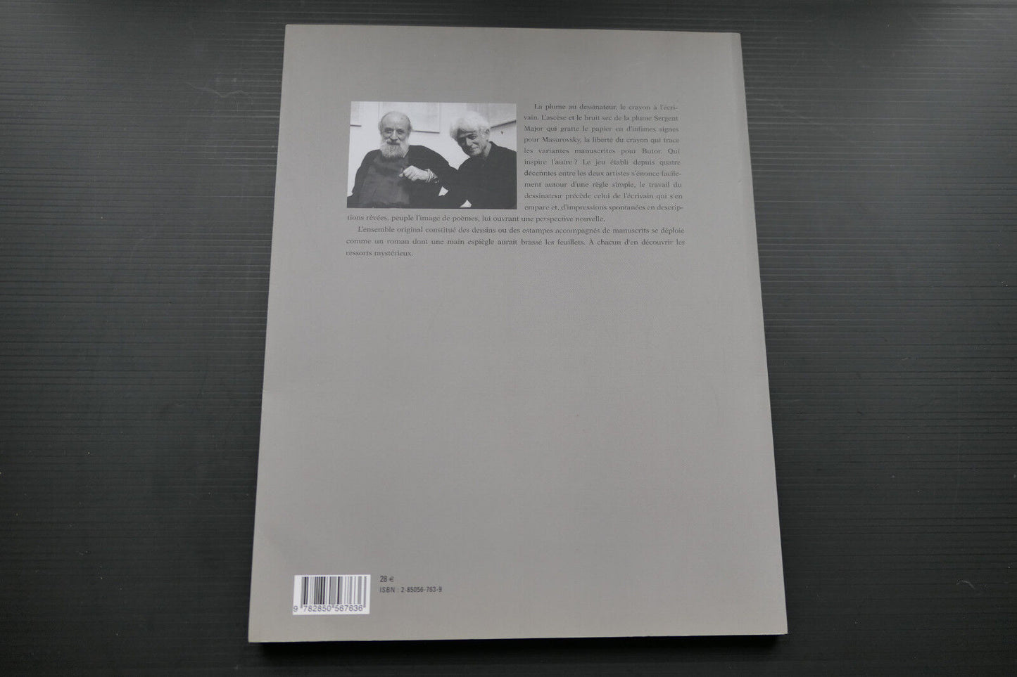 LA PLUME ET LE CRAYON GREGORY MASUROVSKY MICHEL BUTOR 2004 SOMOGY EDITIONS D'ART